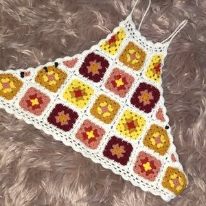 Crochet crop top